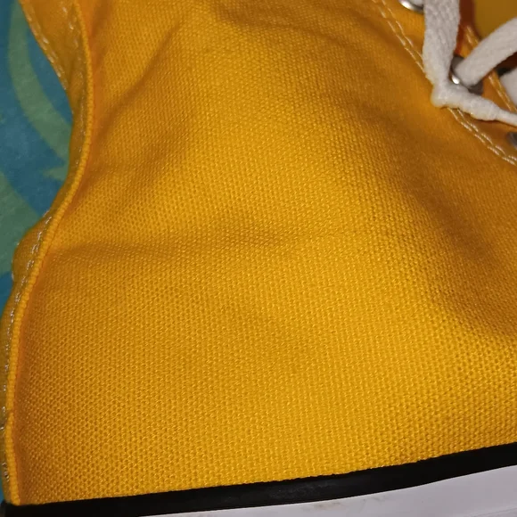 Converse All Star Yellow Chuck Taylor Shoes Sneakers - Picture 5 of 7